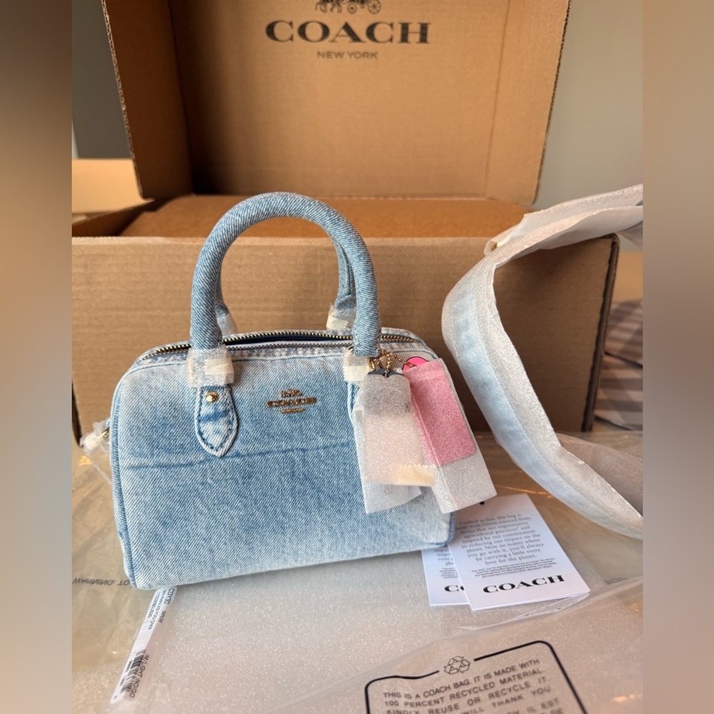 Coach Mini Rowan - NWT - Picture 4 of 10